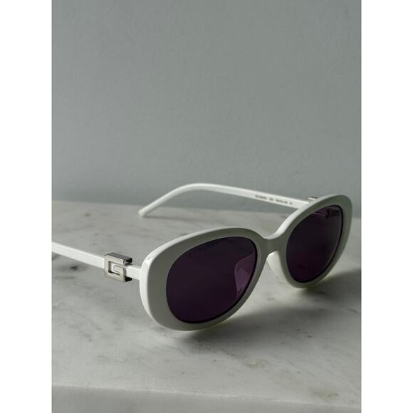 SALE! NEW Gucci GG1684SA G String White Logo Sunglasses - Picture 7 of 10